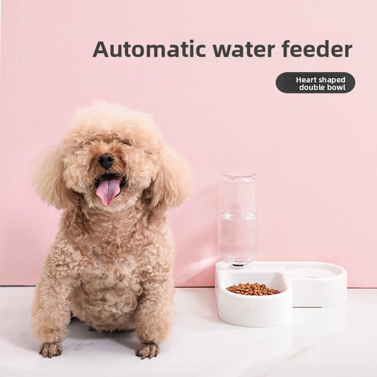 Automatic Pet Water Bowl with Wall Mount