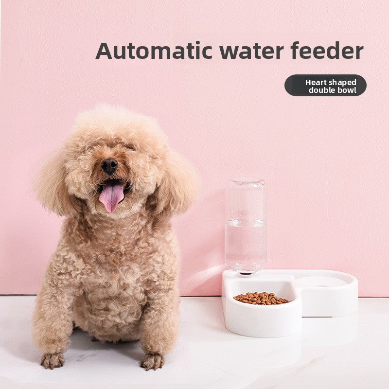 Automatic Pet Water Bowl with Wall Mount