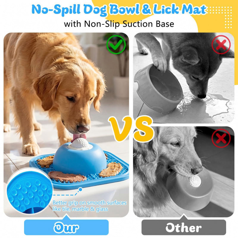 Slow Feeder Pet Lick Bowl