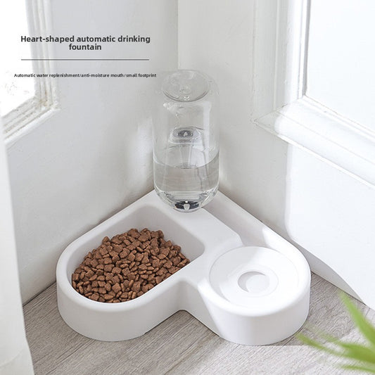 Automatic Pet Water Bowl with Wall Mount