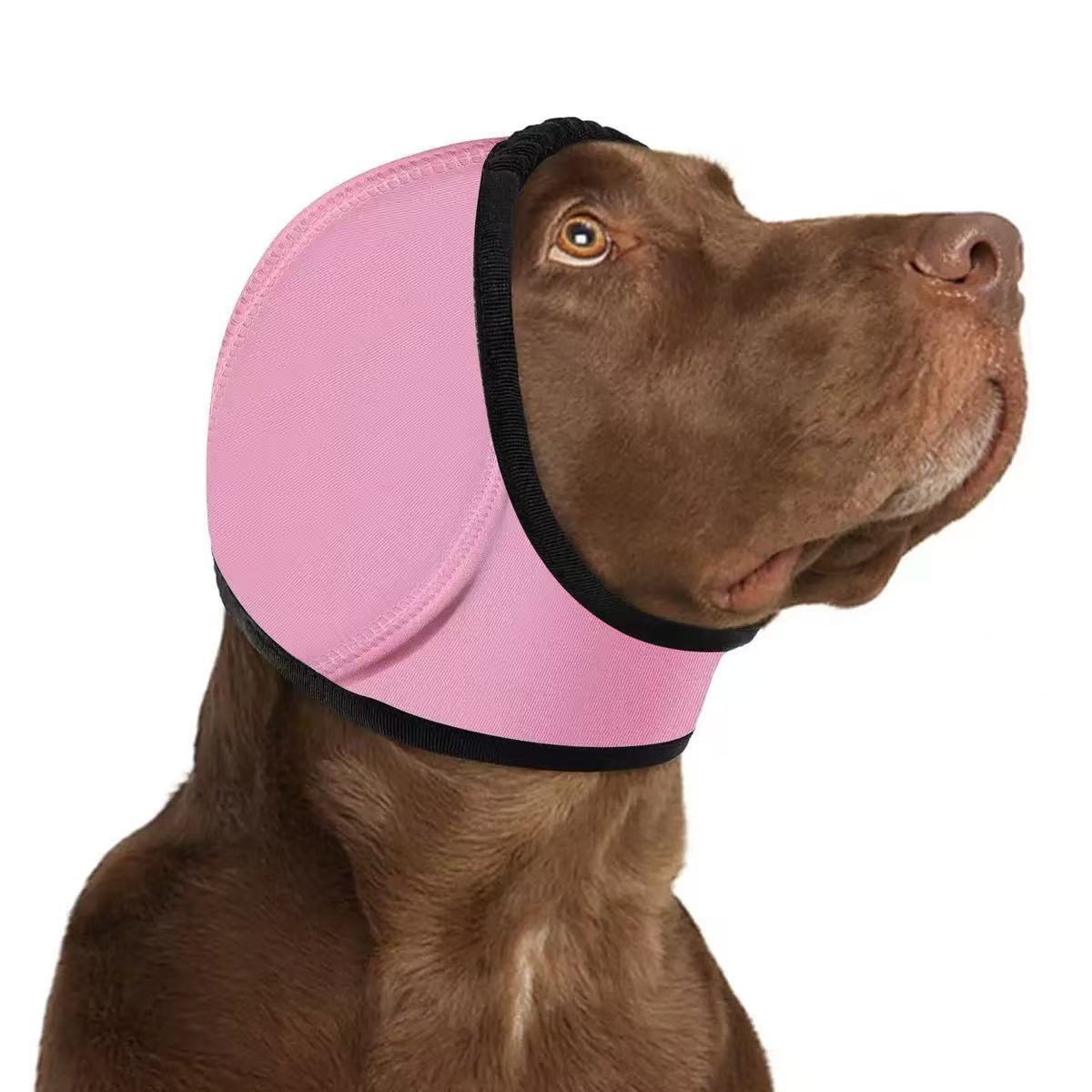 Premium Dog Calming Hood | Noise-Reducing, Waterproof Ear Protection for Swimming, Grooming & Travel