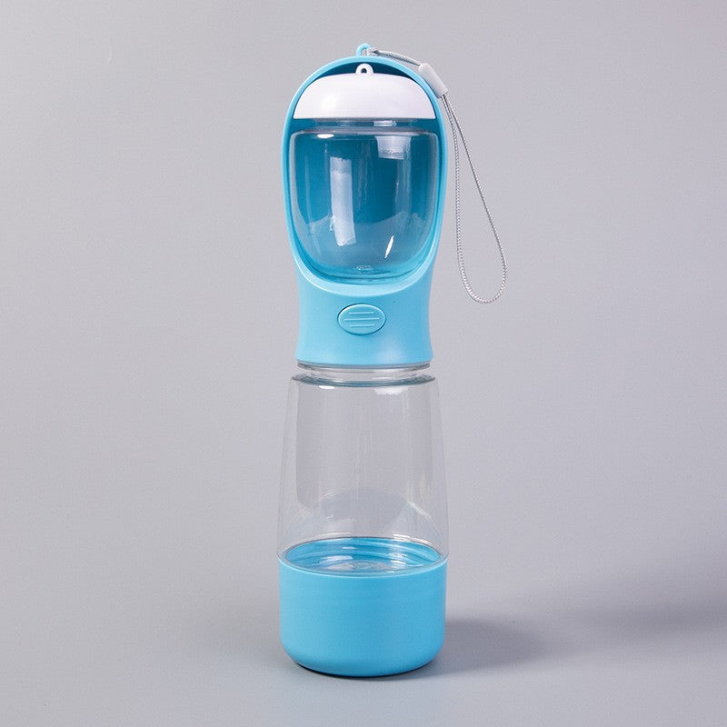 Dog outdoor water cup, 3-in-1 food and water bowl