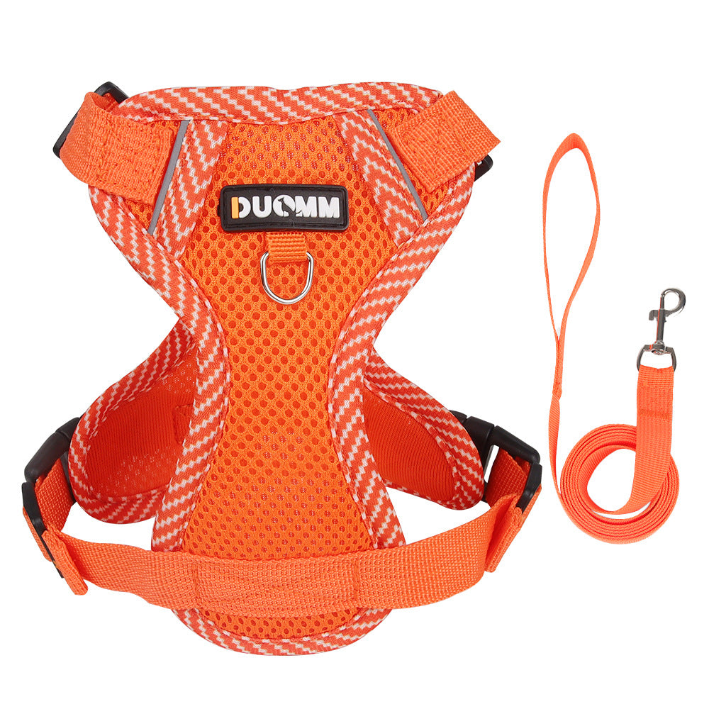 Soft Adjustable Harness & Leash for Small Pets
