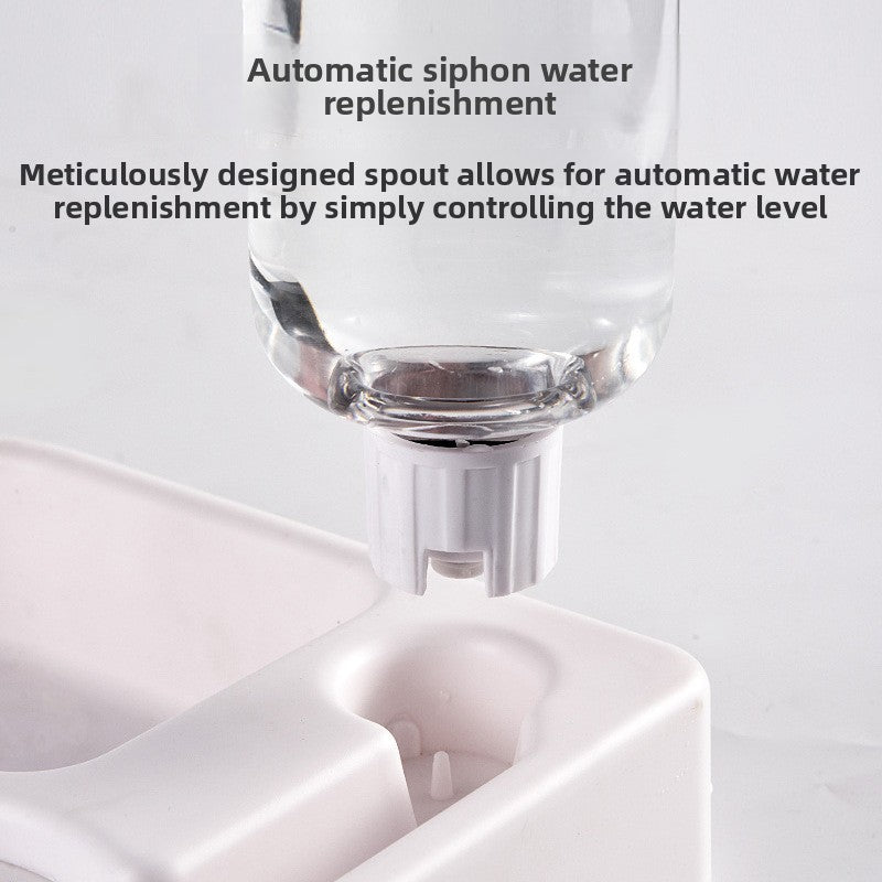Automatic Pet Water Bowl with Wall Mount