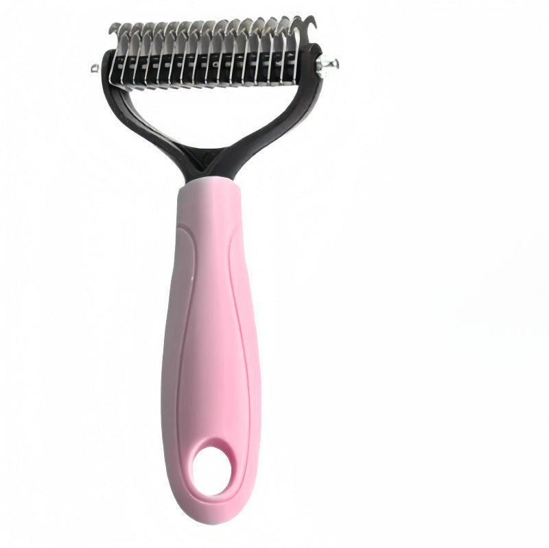 Double-Sided Pet Dematting & Grooming Comb (Cats & Dogs)
